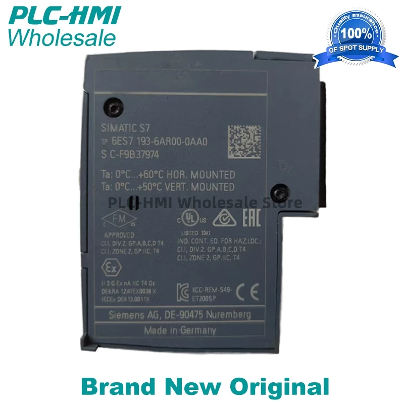 6ES7193-6AR00-0AA0 6ES7193-6AP20-0AA0 6ES7193-6AP40-0AA0 6ES71556AR000AN0 SIMATIC ET 200SP,BusAdapter Original Brand New
