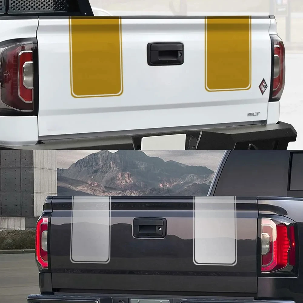 

Pickup Engine Hood Decals Truck Tailgate For GMC Sierra 1500 2500 3500 Car Sticker Decor Cover Vinyl Film Auto Accessories