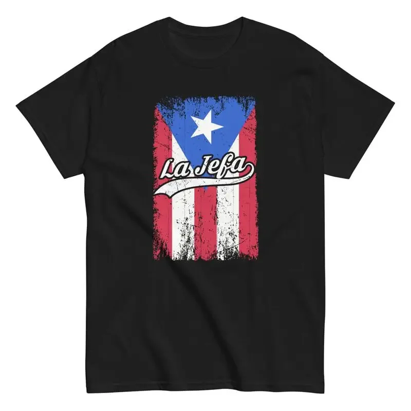 

Puerto Rico Flag T Shirt Rican Boricua La Jefa Pride