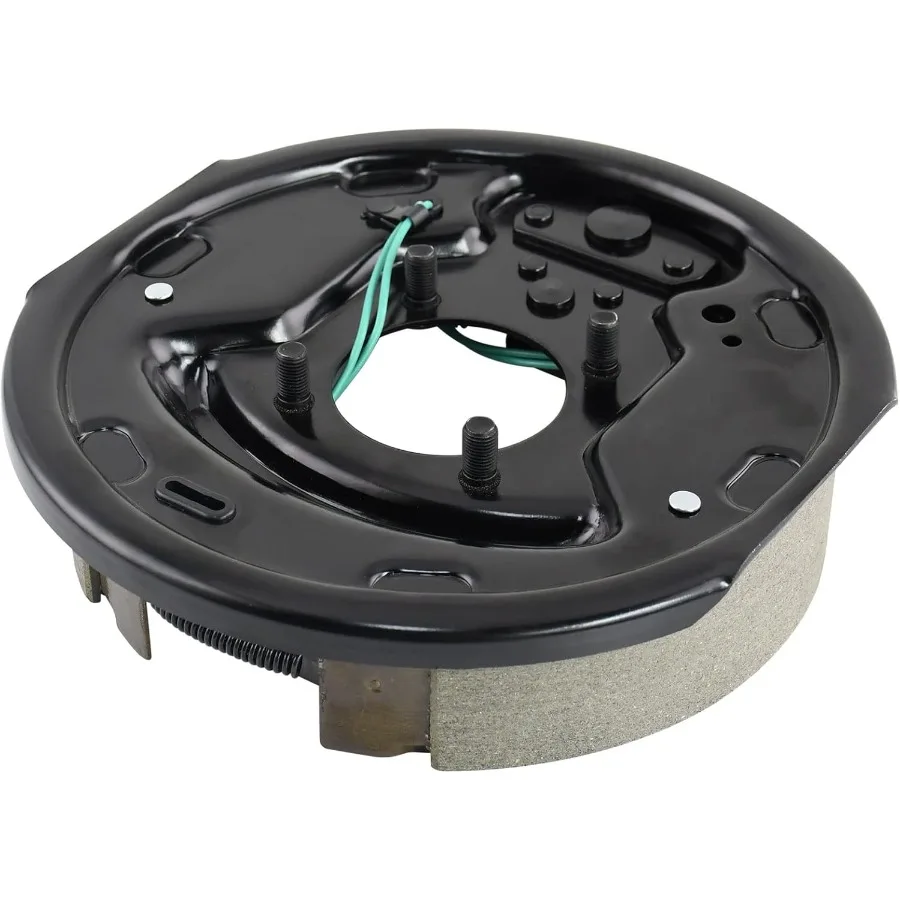 10 x 2,25 elektrische Anhängerbremsbaugruppe für 3500 lbs Achsanhänger mit elektrischem und hydraulischem Bremssystem, kompatibel mit T