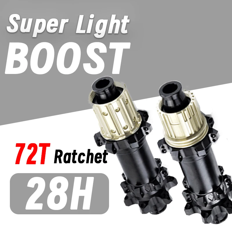 

Втулка GOLDIX M160 28H Boost для MTB, 72T Ratchet, легкая, на герметичных подшипниках, прямое крепление, 15x110 передняя, 12x148 задняя, Micro Spline XD HG