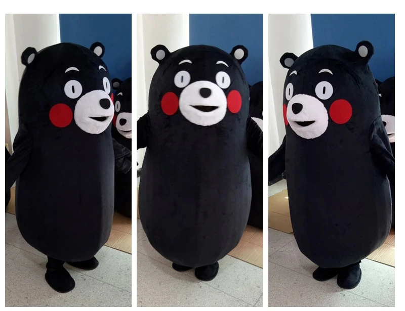 Mascot Kumamon Bear Mascot Costume Custom Fancy Dress Cosplay Kits Cartoon Character Carnival Costume Fancy Dress