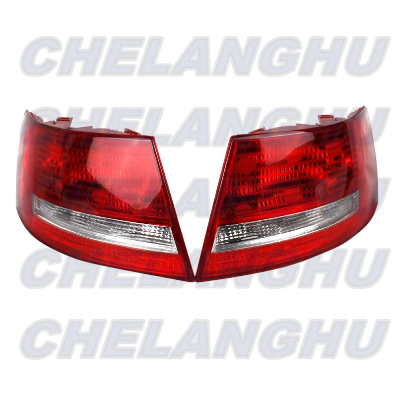 Pair L+R Side LED Tail Light Rear Lamp Without Bulbs 4F5945095D 4F5945096D For Audi A6 2005 2006 2007 2008 Car accessories