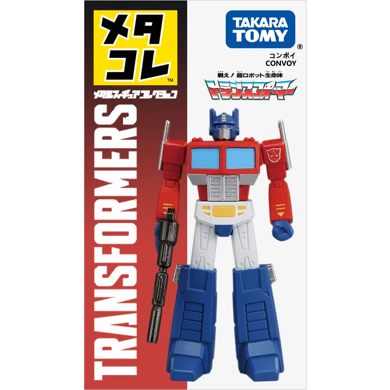 Takara Tomy Tomica Transformers de juguete para niños, figura de acción Original de Japón, de aleación, Optimus Prime