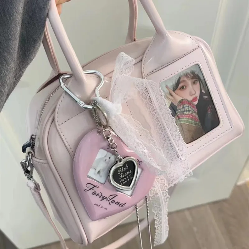 Itbag Small Appetite Can Hold Photo Card Crossbody Bag Women'S Bag Design Sense Niche Boston Pillow Bag Shoulder Groupie Merch image 2