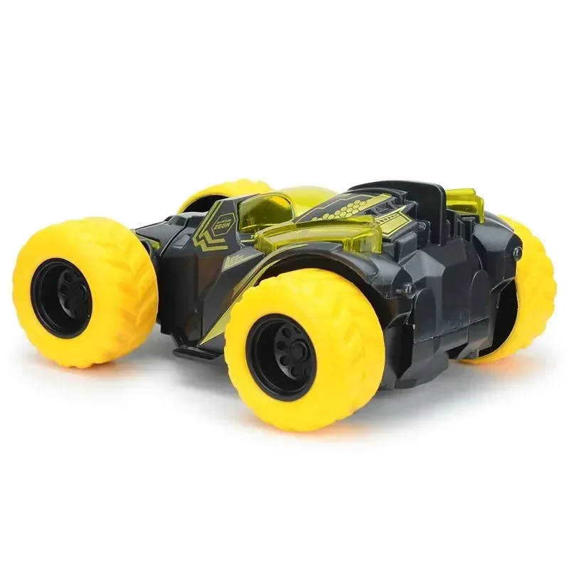 SUV Stunt Flip Transforming Toy Car para crianças, tração nas quatro rodas, inércia, iluminação legal, material ABS, seguro, não tóxico, presente