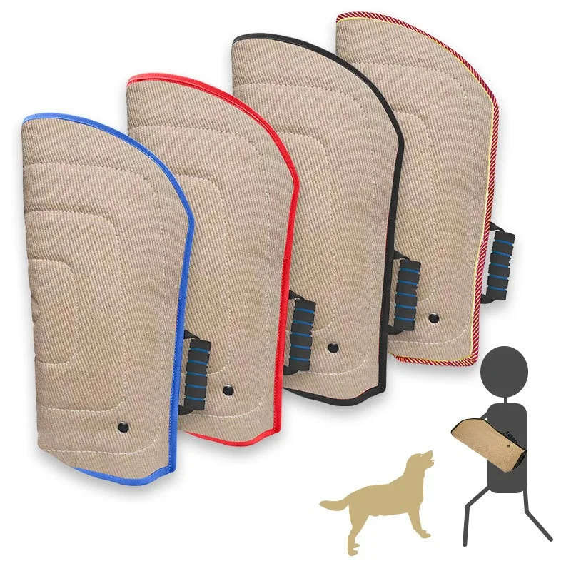 

Костюм для дрессировки собак с джутовыми утолщенными рукавами Специальное защитное снаряжение для дрессировщиков собак