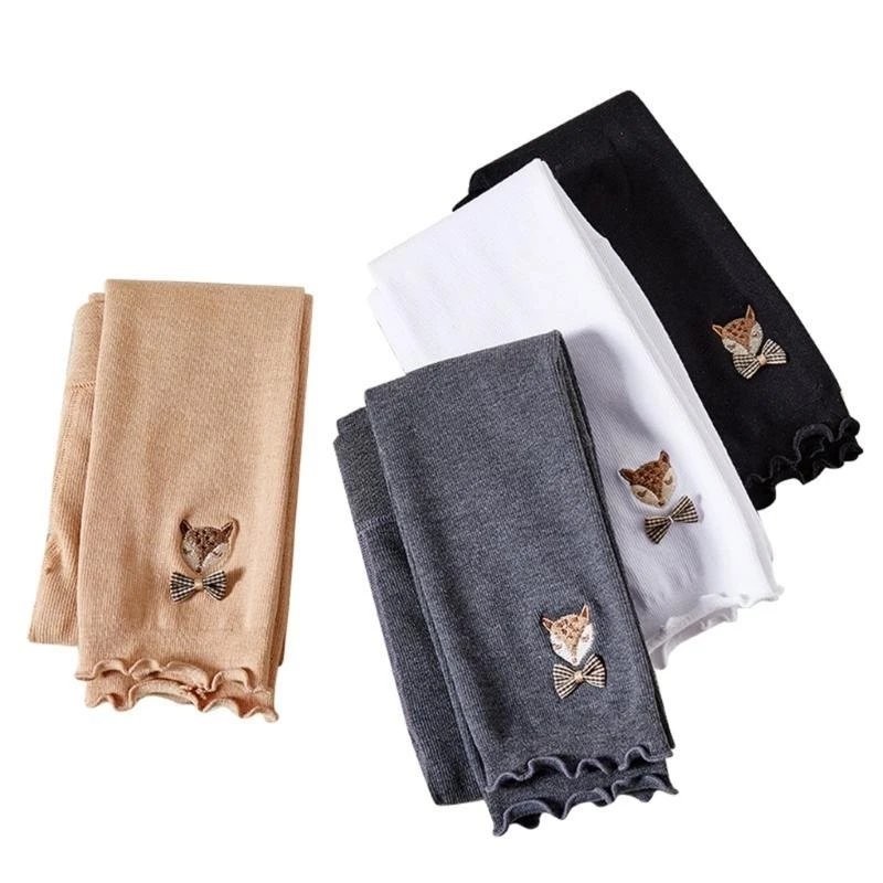 Girls Thin Leggings Fall/Winter Fashionable Kids Tights Soft Warm Trousers for Girls Age 3 to 12 Year Color 425F