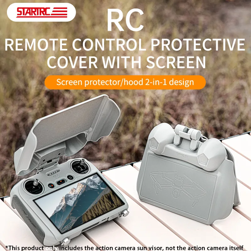 STARTRC Is Suitable for DJI Mini3Pro Drone RC Remote Control with Screen Sunshade Protective Cover Universal Accessories