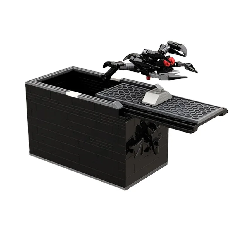 

MOC Halloween Prank Spider Scares Box Model Creative Surprise Children's Building Blocks Toys DIY Adult Collection Birthday Gift