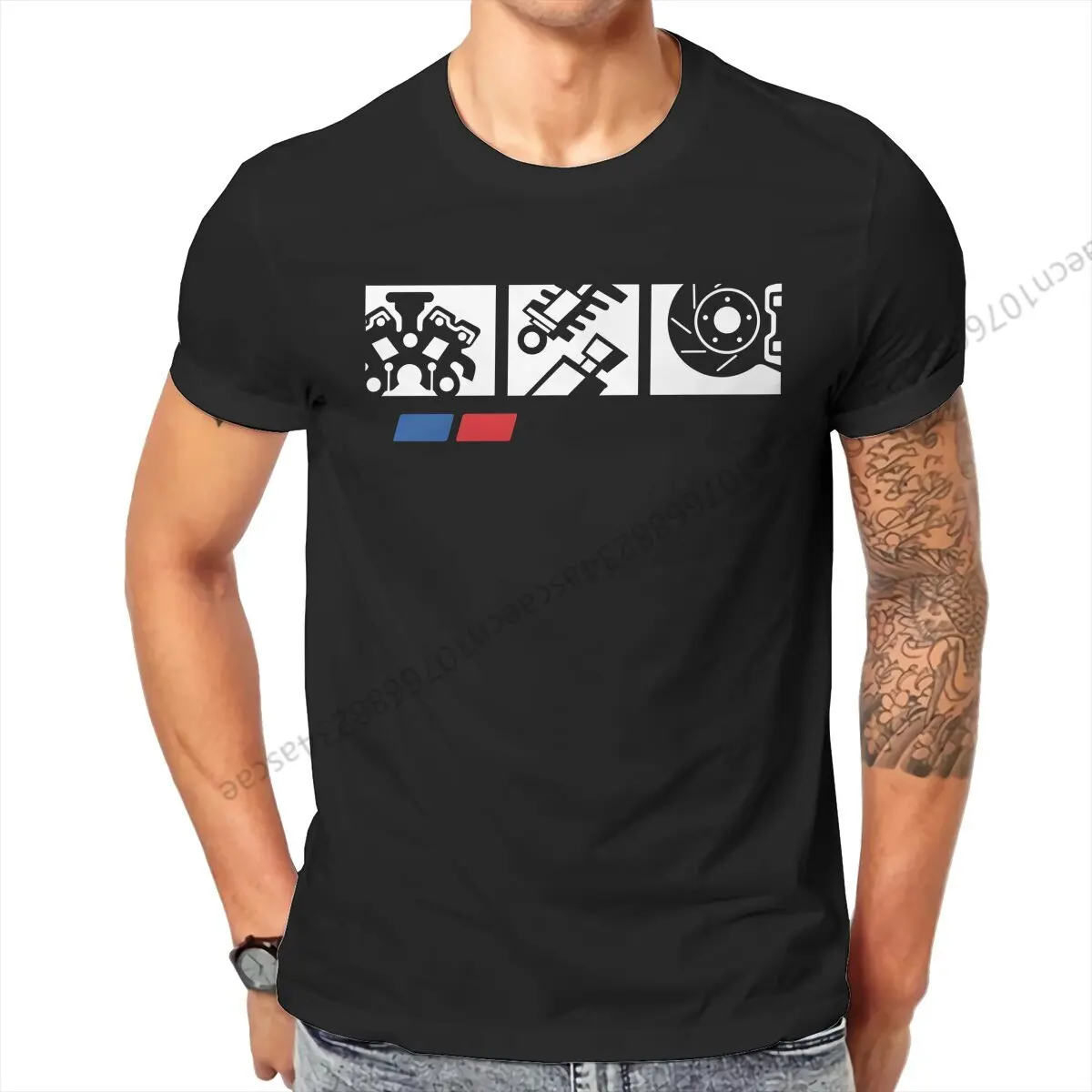 Gran Turismo Tune Up T Shirt Men Tees Summer Clothing Cotton O-Neck TShirt