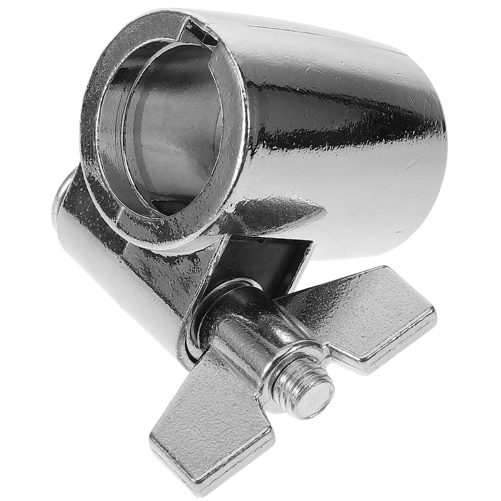 

Cowbell Mount Bracket Clip for Drum Set Bass Drum with Strong Clamping Force Smooth Polished Metal Clamp for Percussion