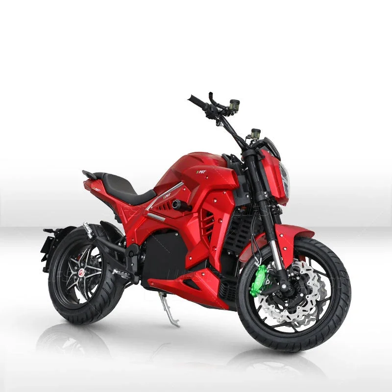 2025 High-Power 8000W Electric Motorcycle 240-Yard Range with 72V100ah for Sports & Entertainment High-Speed Motorcycle