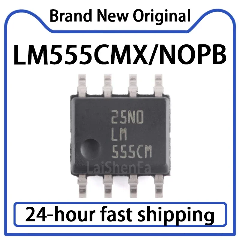 

10 шт. LM555CMX/NOPB посылка SOIC-8 высокая стабильность 555 чип таймера оригинальный на складе