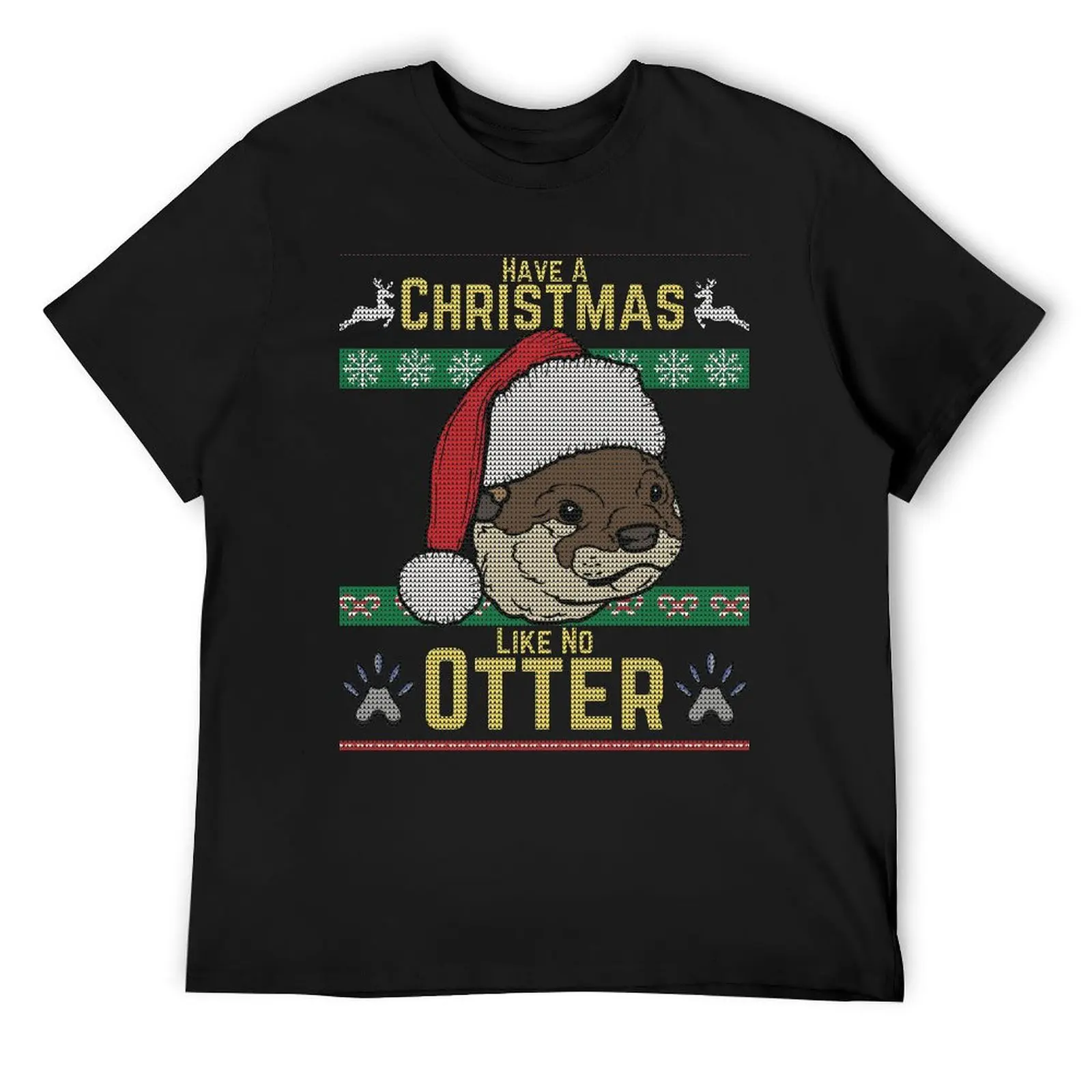 Have A Christmas Like No Other Ugly Christmas Sweater Look T-Shirt street wear anime stuff sweat mens graphic t-shirts