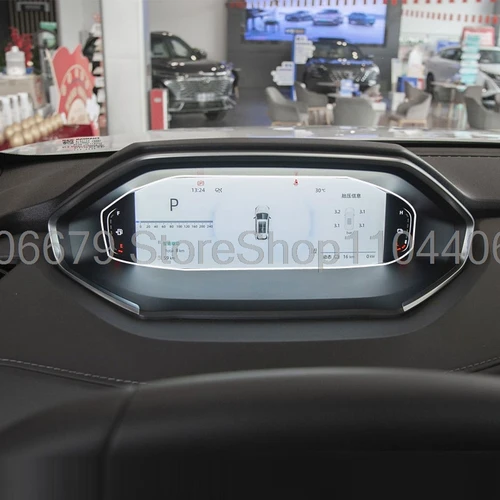 Imagen 2 del producto Protector de pantalla de vidrio templado para Changan NEVO Q05 2024 2025 2026 velocímetro de coche tablero accesorios antiarañazos