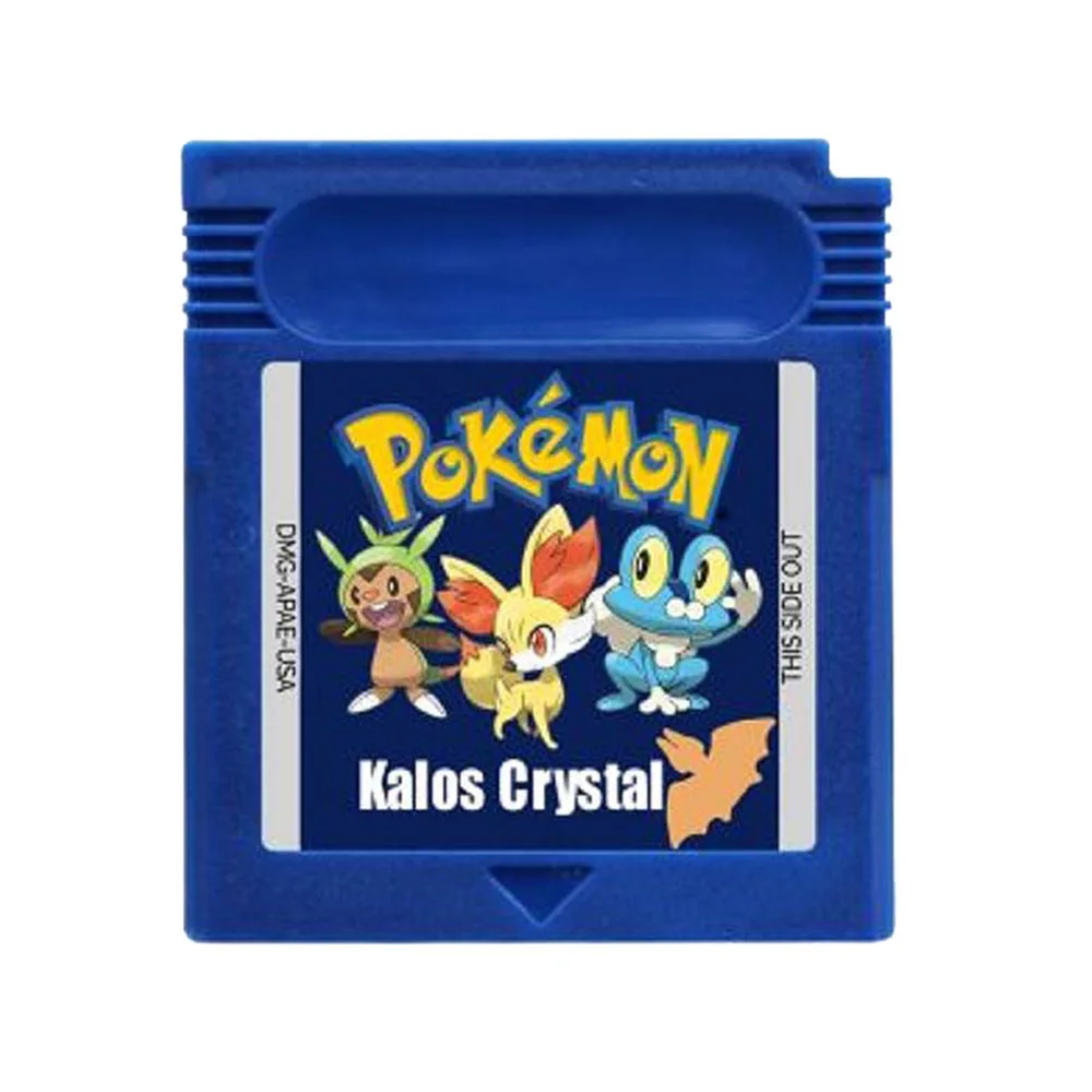 GBC cartucho de jogo para videogame Console, série Pokemon, fábrica de batalha, azul Kaizo, marrom, Natal, laranja, 16 bits