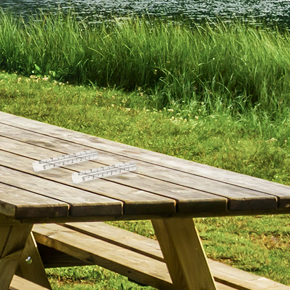 3 шт., прозрачная сменная трубка для дождя, стеклянная мерная трубка для осадков, уличный сад, двор, инструмент для сбора воды