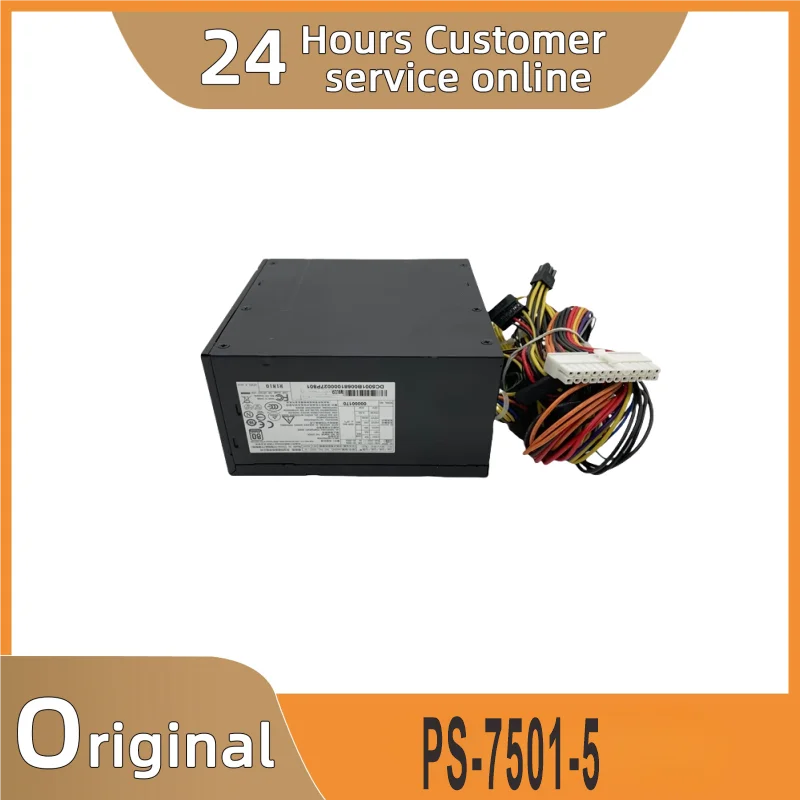 

Оригинальный источник питания FSP500-50AAGA PS-7501-5 100–1227 В, максимальный выход 500 Вт подходит для модуля Q87 Q8.