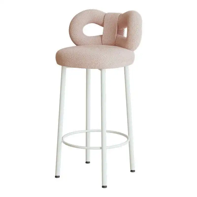 Nordic Ergonomic Dining Chairs Individual Outdoor Garden Bedroom Dining Chairs Modern Living Room Chaise De Bar Furniture DX50CY