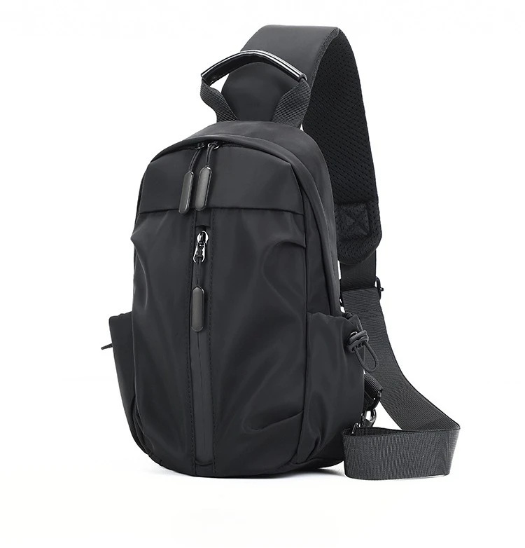 New Men's Chest Bag, Outdoor Sports Travel Single-shoulder Crossbody Bag, Multi-functional Waterproof Single-shoulder Chest Bag