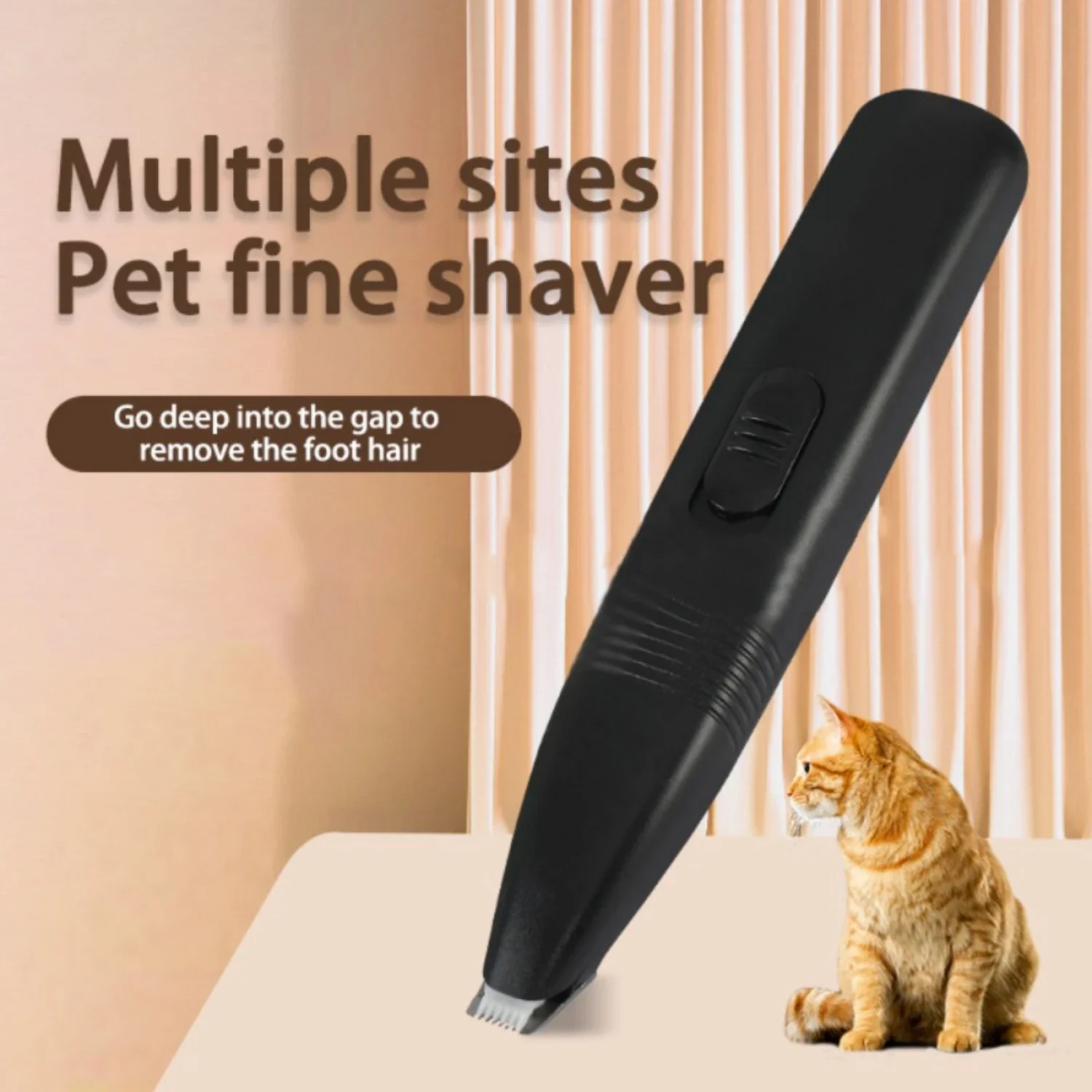 

Effortlessly Groom Your Furry Friend with This Stress-Free Professional Pet Hair Clipper Experience - Relaxing and Gentle Batter