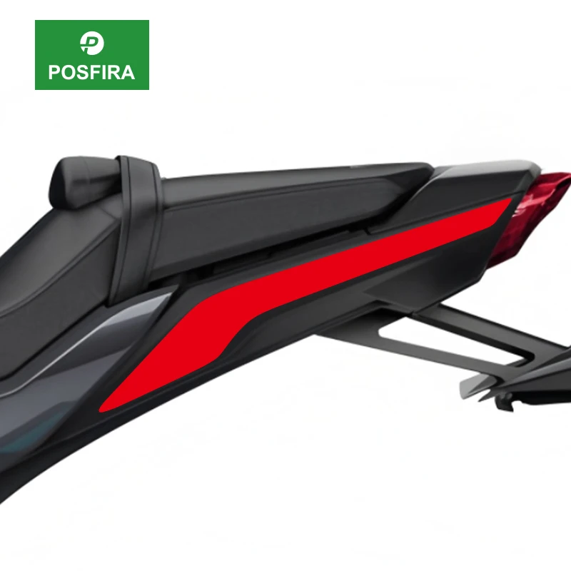 

POSFIRA Motorcycle Rear Seat Decorative Stickers Vinyl Decals for Yamaha MT10 MT 10 SP 2024 2023 2022 Motorbike Accessories