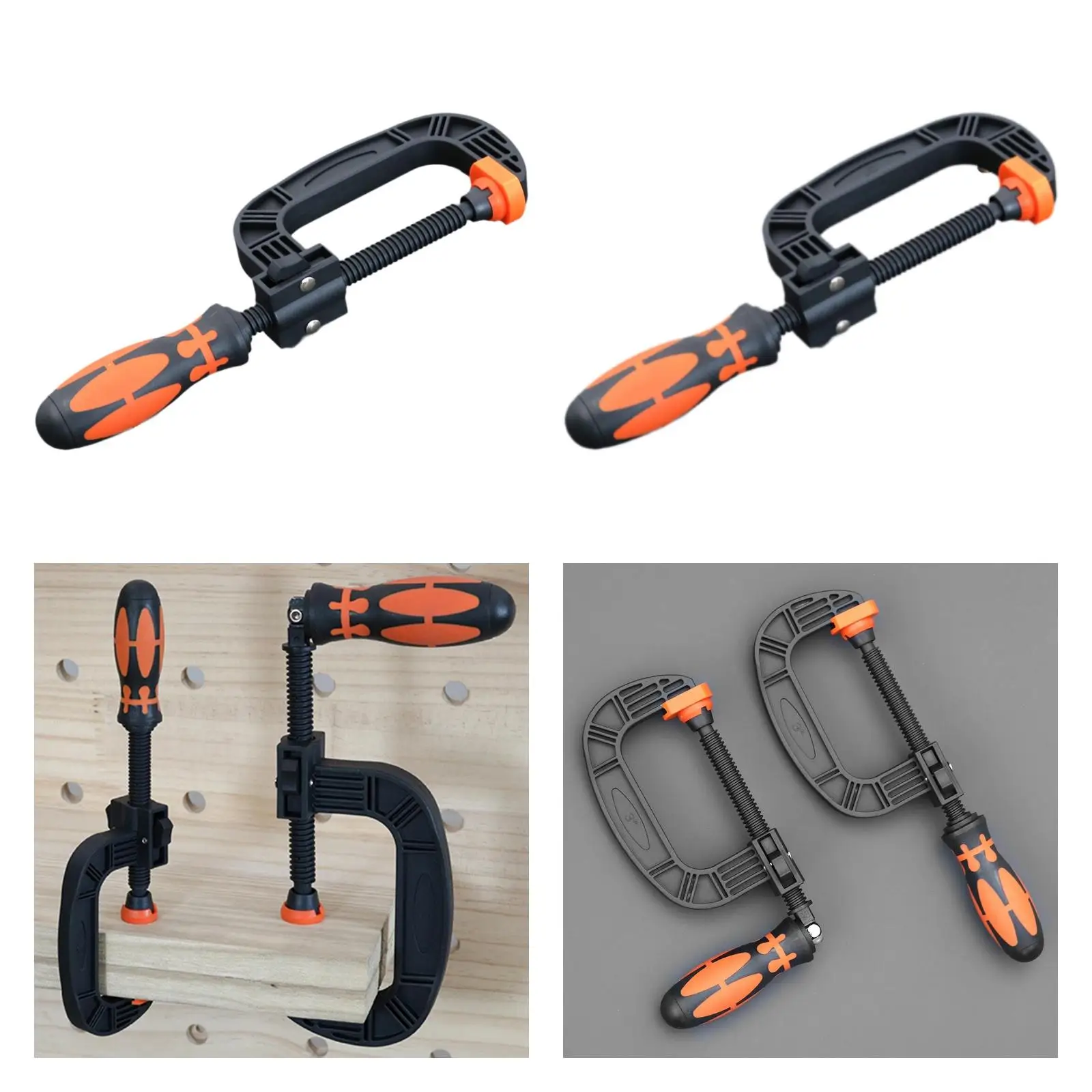 งานไม้ CLAMP Fixing HAND TOOL สวมใส่ง่ายและ Quick C คลิปตู้เครื่องมือสําหรับไม้หลอด DIY โลหะ