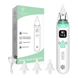 Dr.isla-baby silicone nariz limpador, sucção ajustável, elétrico, aspirador nasal, segurança, conveniente, baixo ruído