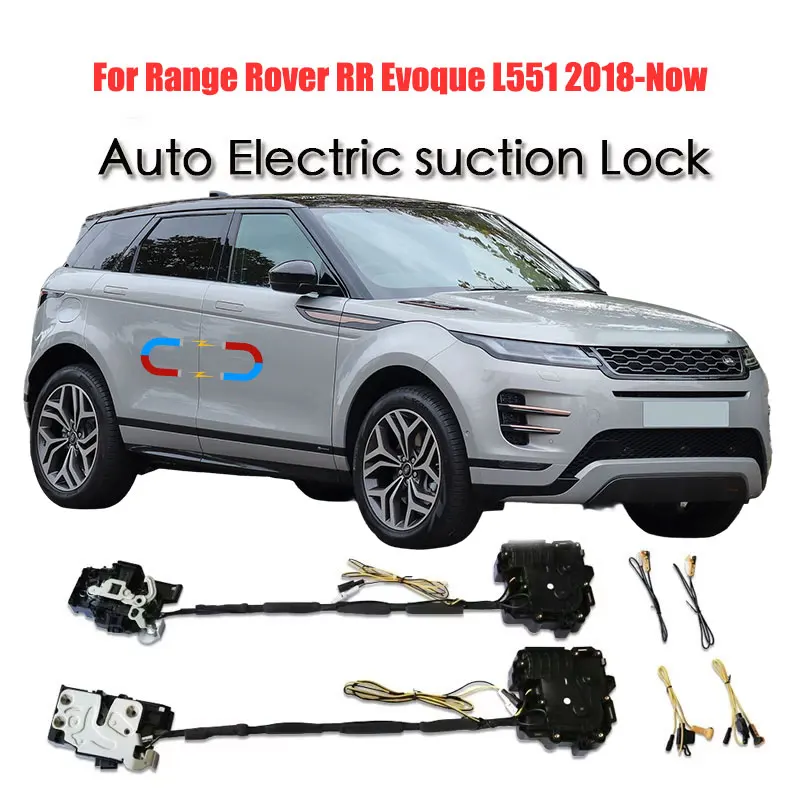 For For Range Rover RR Evoque L551 Car Soft Close Door Latch Pass Lock Actuator Auto Electric Absorption Suction Silence Closer