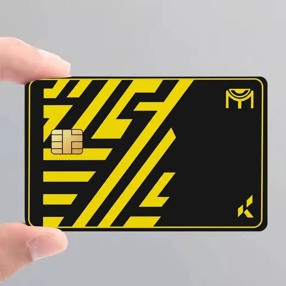 Chamber Valorant Bank Credit Cards Bus Pass Stickers Cool Decoration Waterproof 4PCS Card