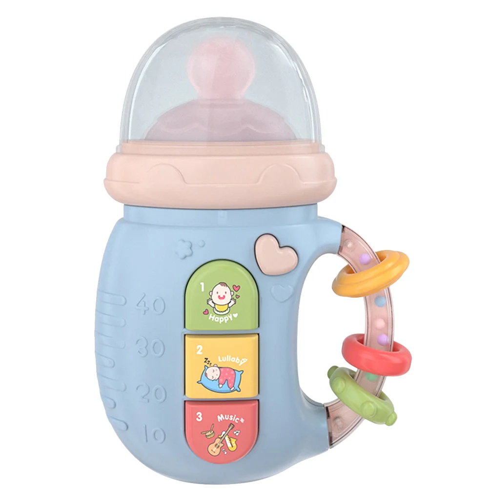 Newborn Bilingual Toy Electric Music Learning Toy Baby Bilingual Bottle Toy baby bottle music toy baby feeding bottle toy