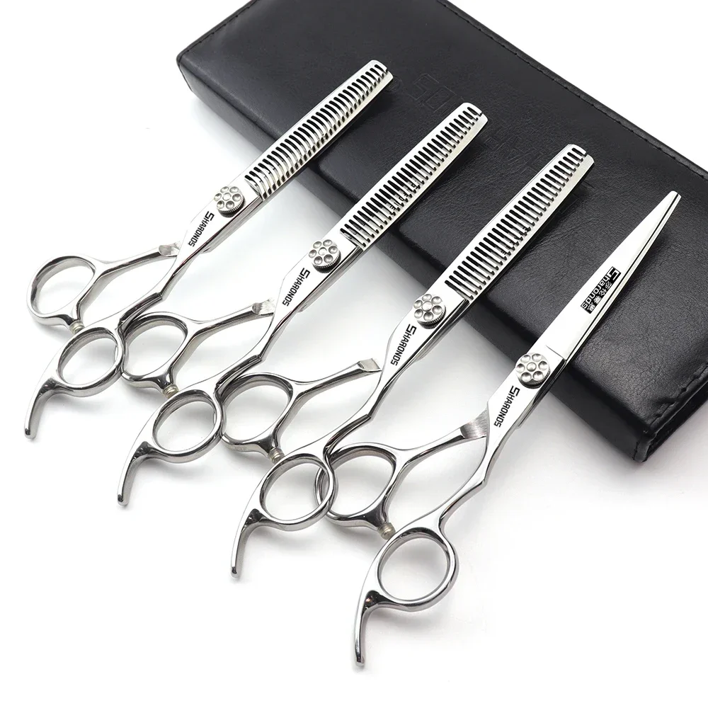 Professional Barber Scissors 440C Japanese Steel Hairdresser Dedicated Shears Barber Specialized Clippers Hairdressing Scissors