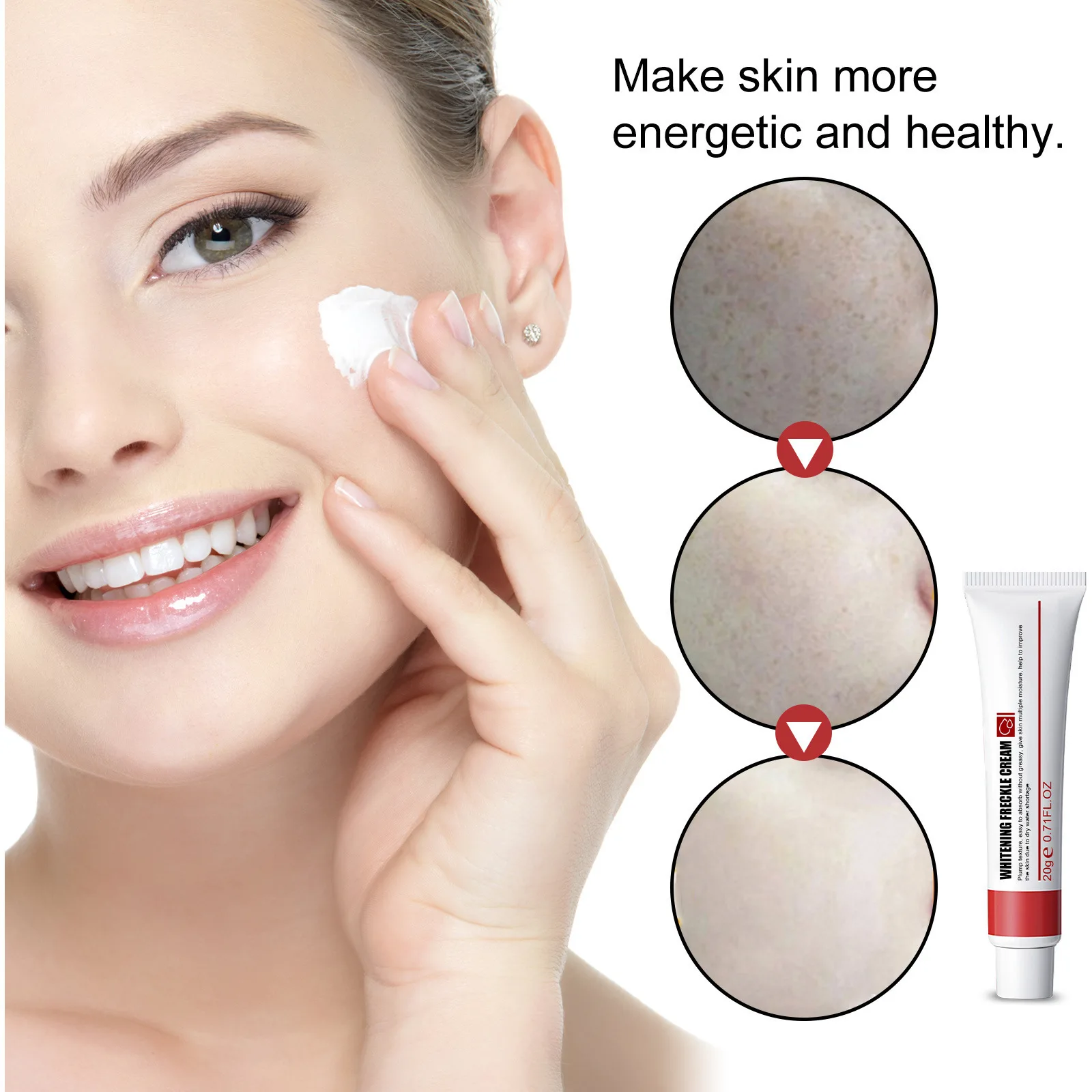 

Niacinamide Whitening Freckle Cream Remove Dark Spots Anti Aging Cream Fade Pigmentation Melasma Brighten Serum Skin Care