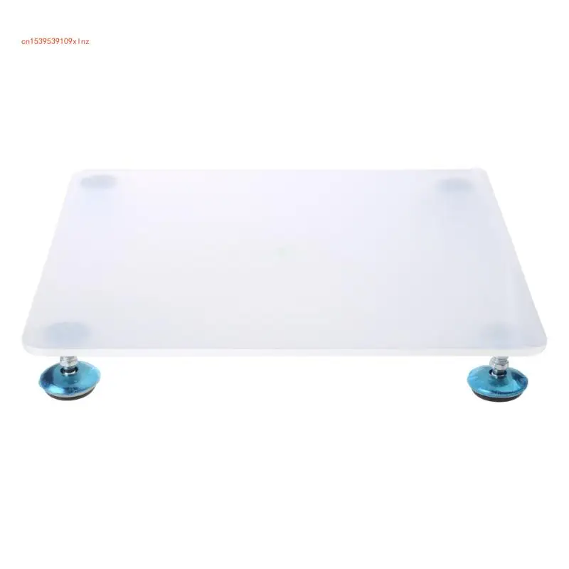 Adjustable Resin Leveling Table DIY Project Bubble Leveling Board Anti Slip Base