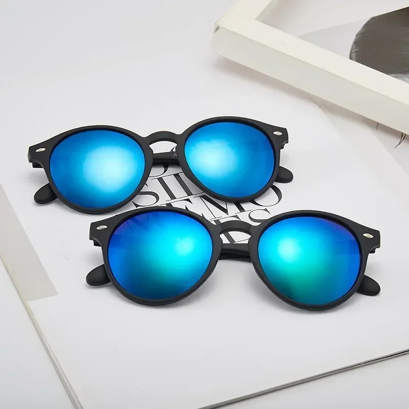 New Fashion Trend Sunglasses Classic Retro Color Film Sunglasses Personality All Match Sunglasses Light And Convenient