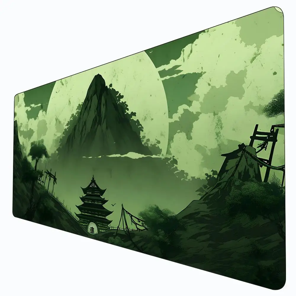 

Коврик для мыши с художественными пейзажами, резиновый 30*80 см, противоскользящий настольный коврик, аксессуары для геймера, игровой коврик, клавиатура, расширяющийся коврик для мыши 11,8*31,5 дюйма