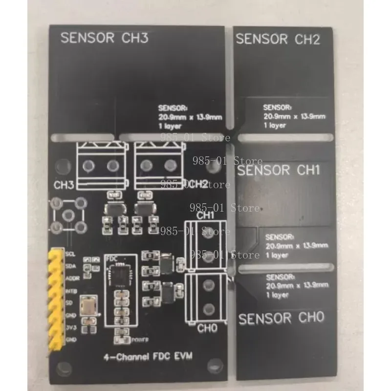 Capacitance Sensor Module FDC2214 Gesture Recognition Paper Counting Liquid Level Measurement