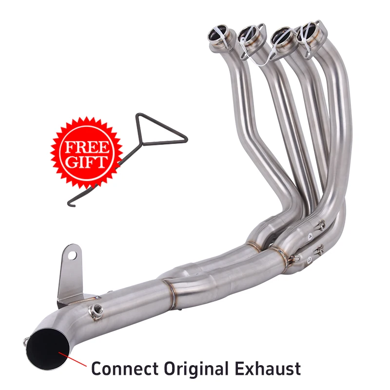 Slip Op Voor KAWASAKI Ninja Z900 SE 2025 2026 Motorfiets Uitlaat Escape Systeem Euro 5 Front Link Pijp Sluit Originele Uitlaat