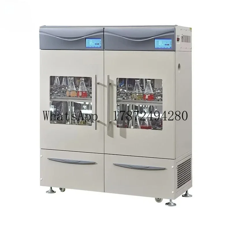 Lab Two Separated Controlled Incubating Shaker Laboratory Orbital Shaker Incubator