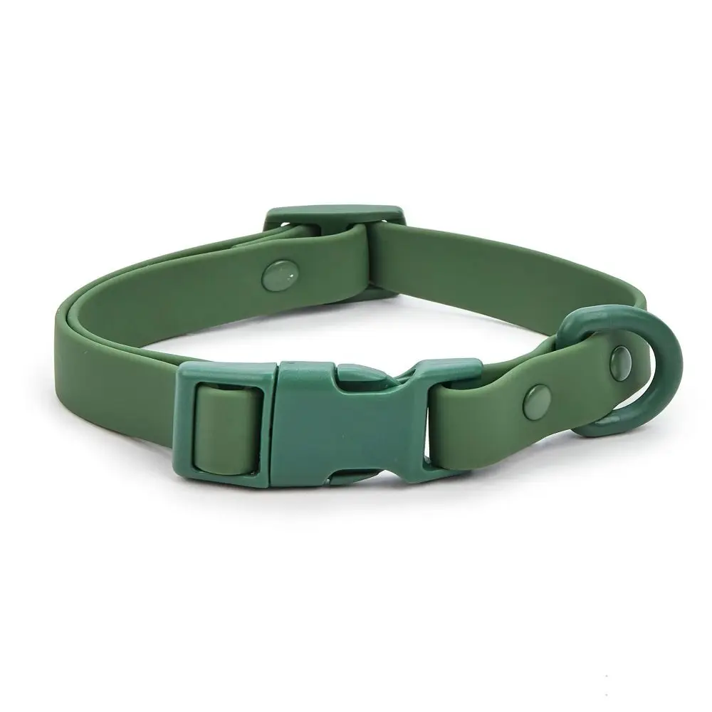 Waterproof Elastic Dog Collar Adjustable Safety Webbing Lead_voghion.com