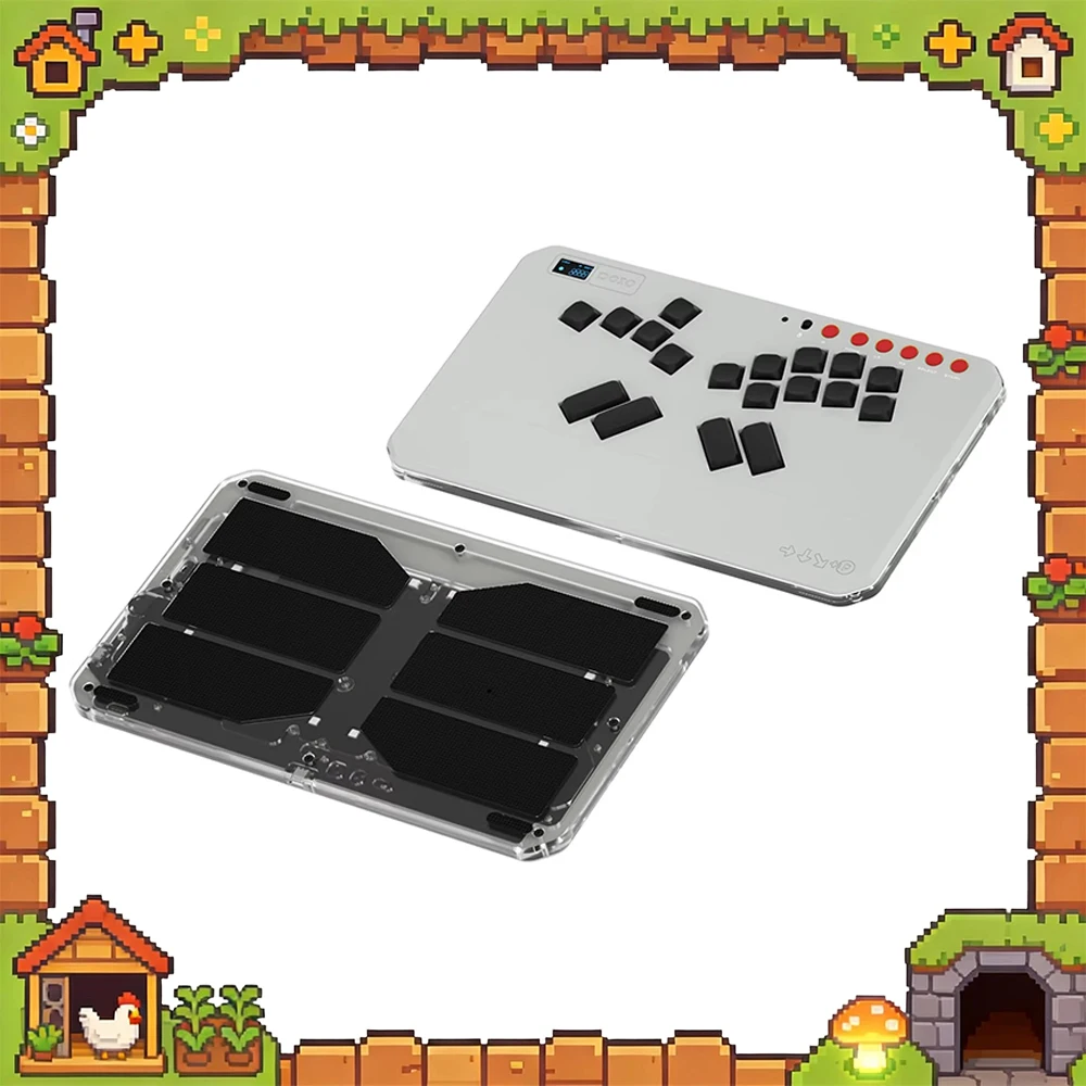 

Беспроводная клавиатура DOIO KBHX-01 MAX+ с корпусом из алюминиевого сплава и акрила, обработанным на ЧПУ, с функцией быстрого подключения и геймерской клавиатурой с регулировкой яркости.