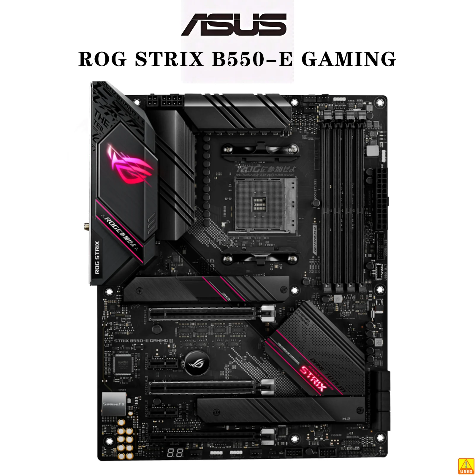 Placa base ASUS ROG STRIX B550-E GAMING Socket AM4 CPU DDR4 4866(O.C) Chipset de memoria B550 ATX placa base