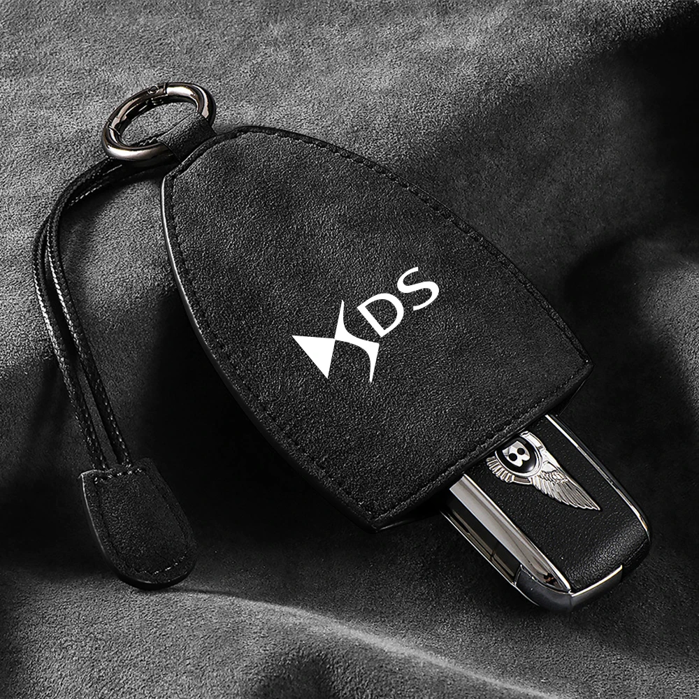 Car Key Case Shell Bag Auto Accessories For DS 3 Crossback DS7 DS4 DS3 DS SPIRIT Citroen X E-Tense DS5 DS6 5LS Wild Rubis 2023