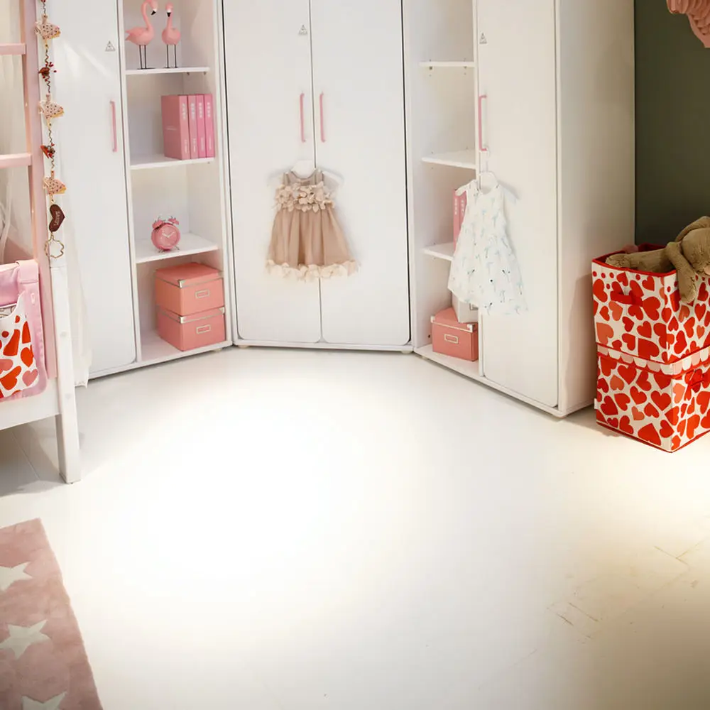 Autocollant de sol « Sensual Bee Rocket Hopscotch » pour chambre d'enfant, décoration murale éducative, motif géométrique antidérapant.