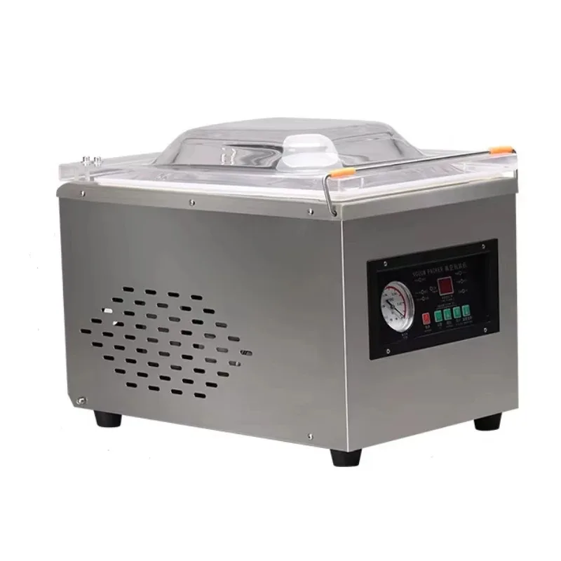 

2023 Industrial Commercial Single Chamber Food Vaccum Sealer Vacuum Sealing Packing Machine