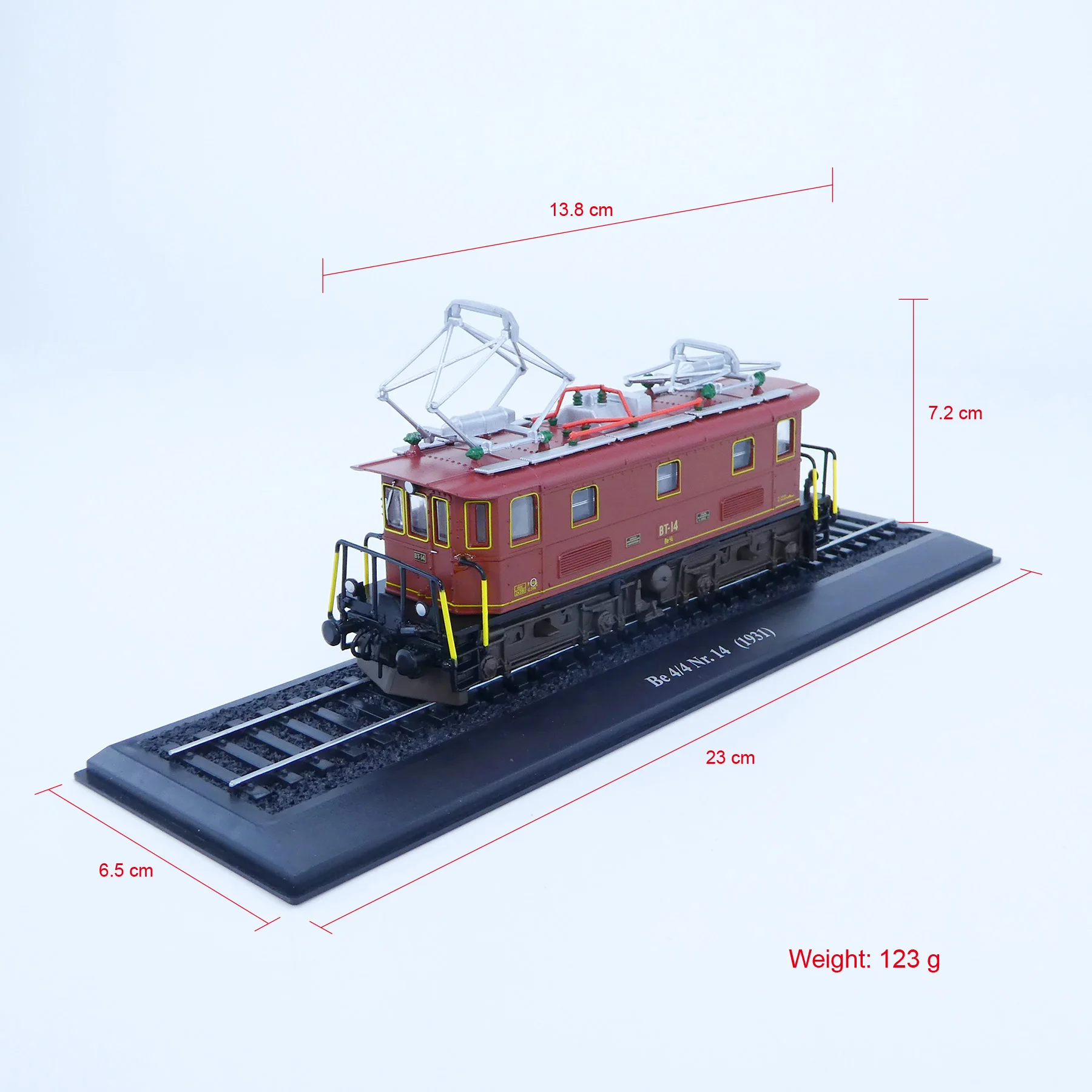 Image of Sein 4/4 nr.14 (1931) Zug 1/87 Druckguss modell