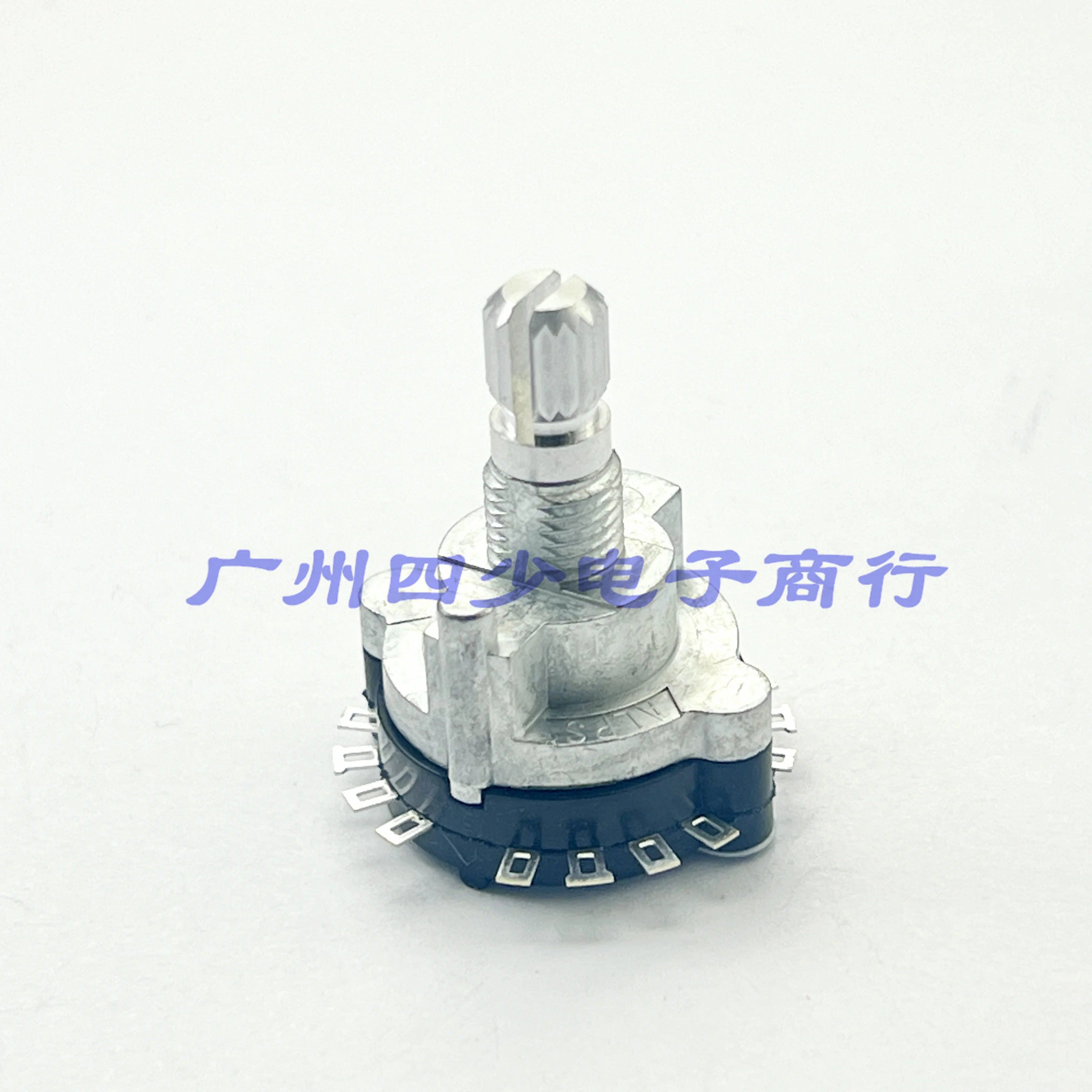 2 pieces of Japanese ALPS amplifier signal switching rotary band switch 4-pole 3-speed SRRN134300 15mm flower shaft