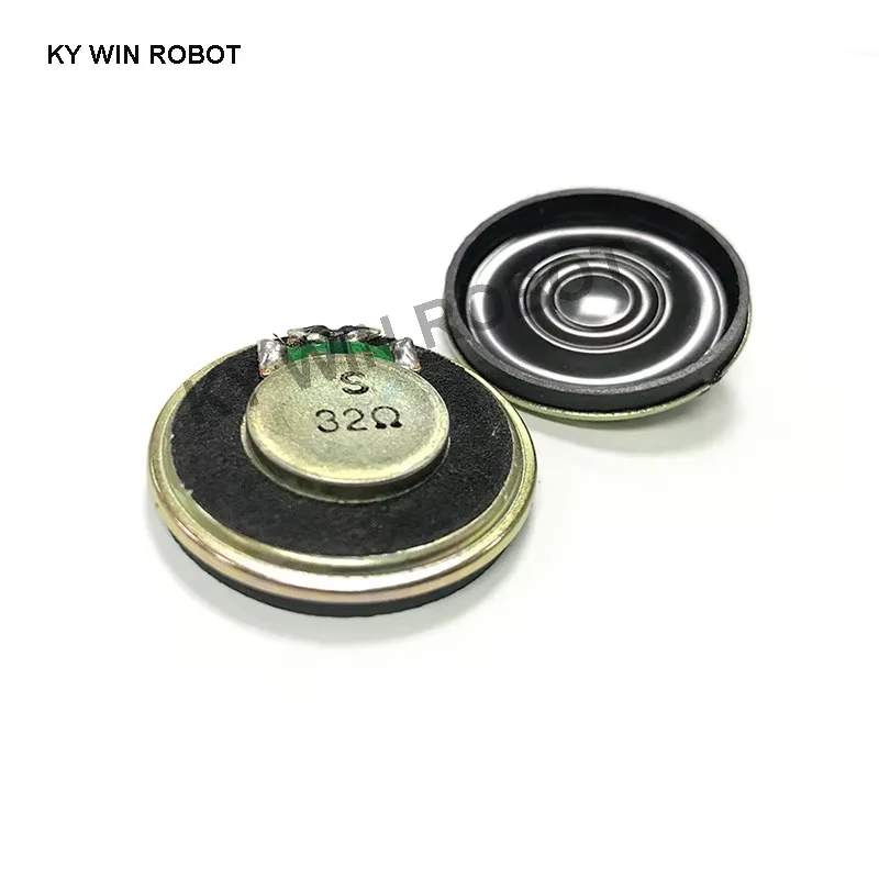 2 ピース/ロット新しい超薄型スピーカー 32 オーム 1 ワット 1 ワット 32R スピーカー直径 32 ミリメートル 3.2 センチメートル厚さ 6.5 ミリメートル