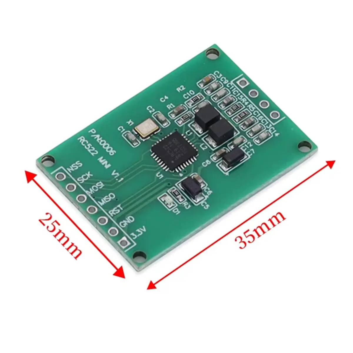 MFRC522 RFID Radio Frequency Induction IC Card Read Write Module Mini 13.56MHz SPI Interface for R3
